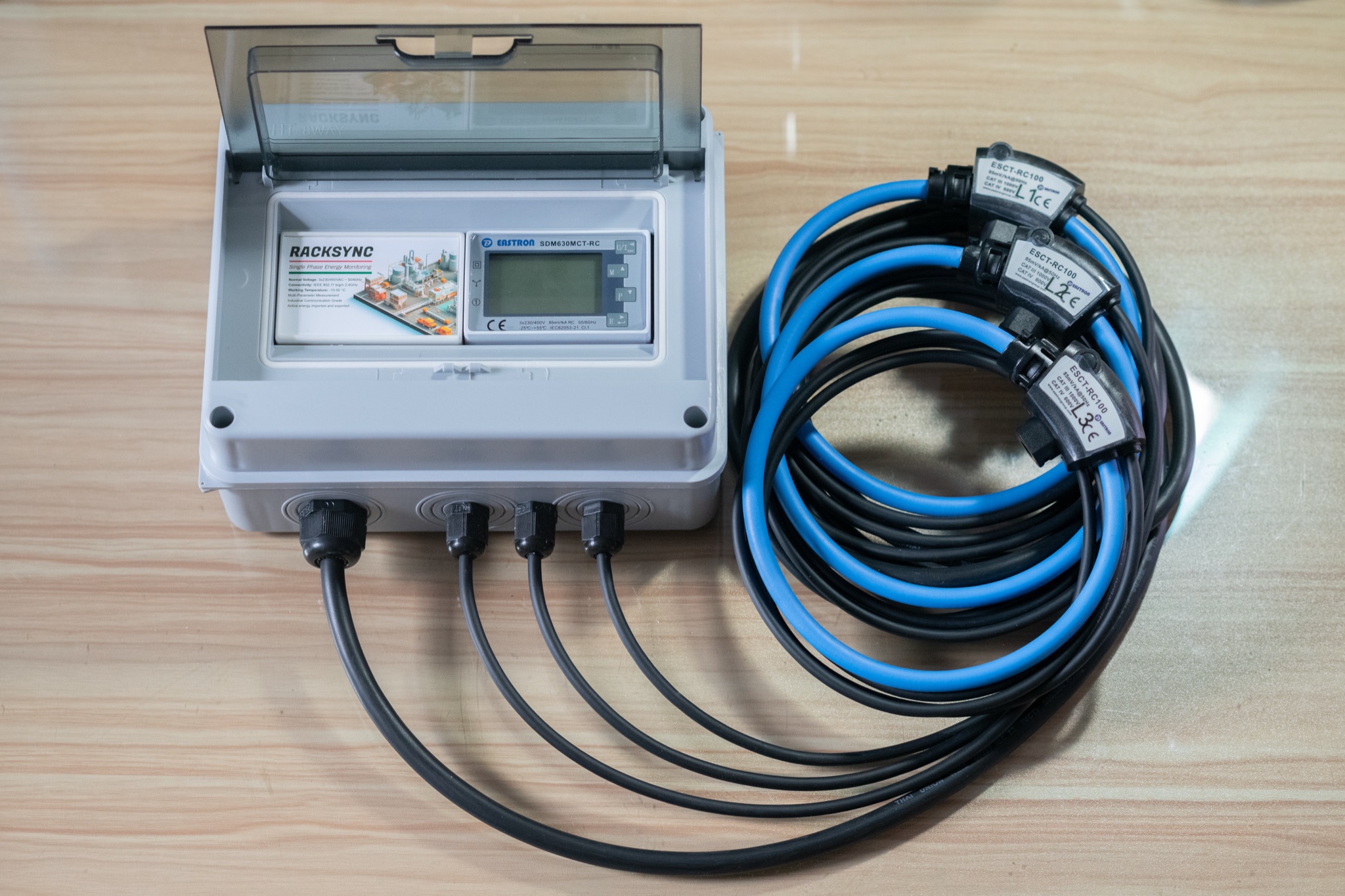 ด้านหน้าผลิตภัณฑ์ (เปิด)